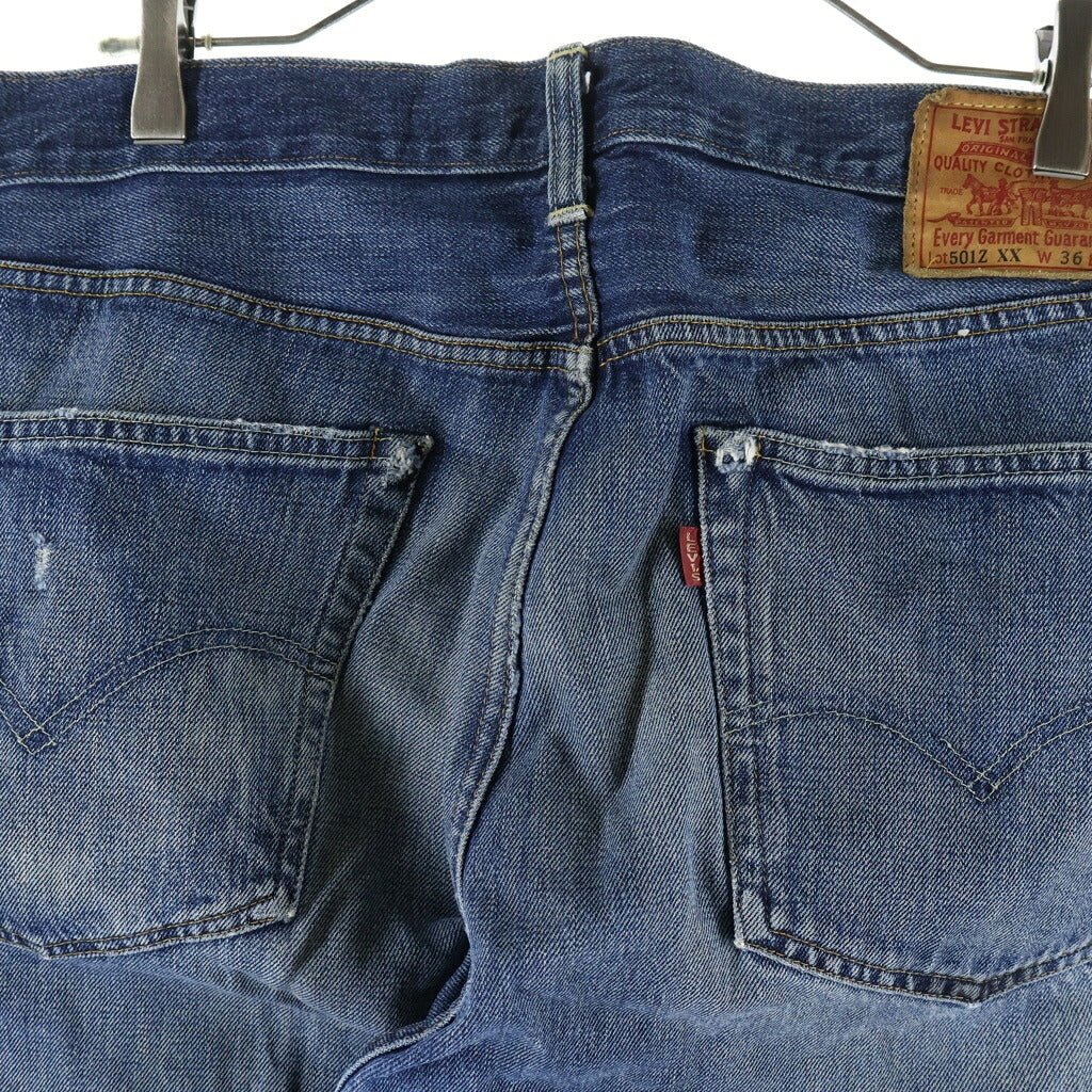 Levi's VINTAGE CLOTHING(リーバイス ビンテージ クロージング) 501ZXX ジップフライストレートデニムパンツ インディゴ S37634