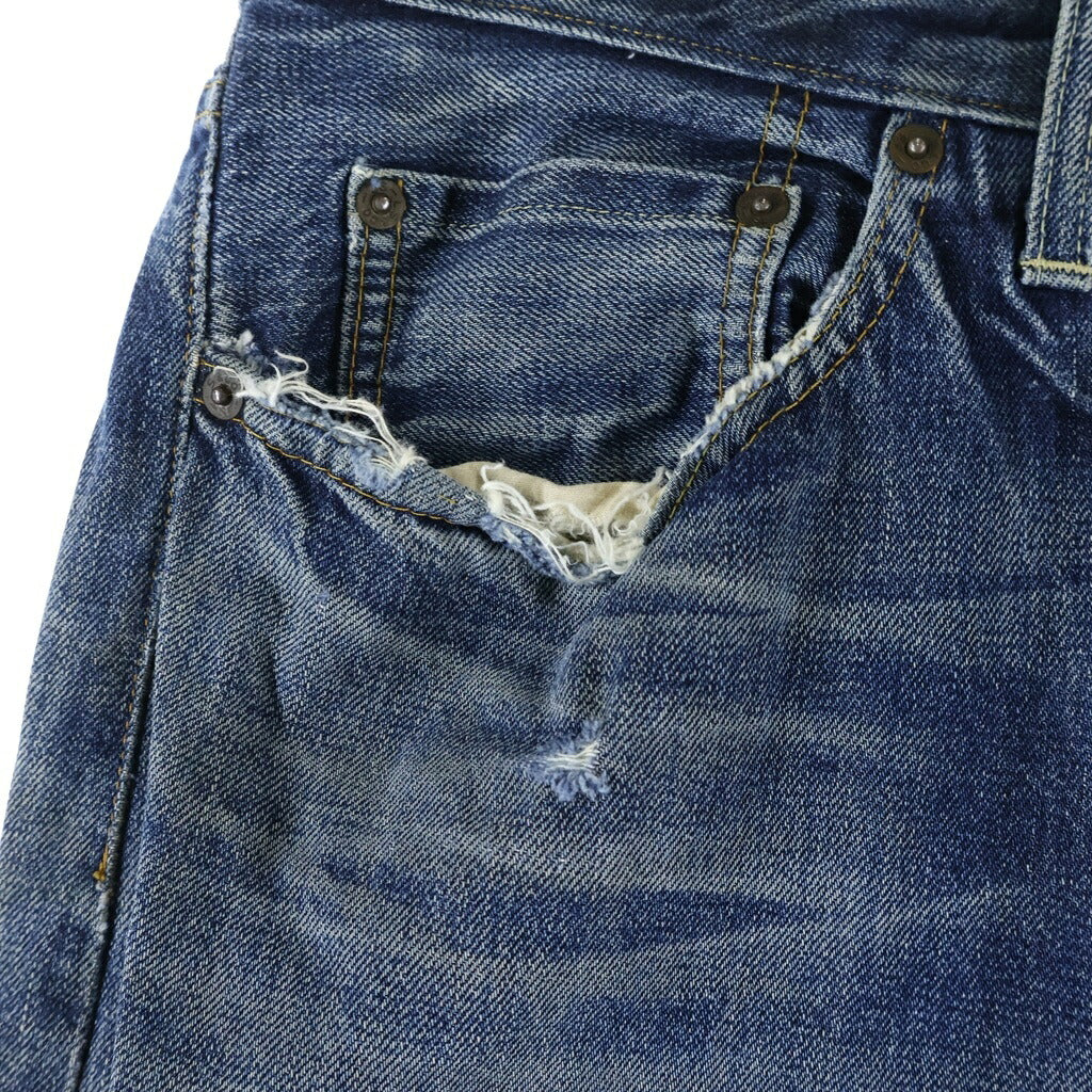 Levi's VINTAGE CLOTHING(リーバイス ビンテージ クロージング) 501ZXX ジップフライストレートデニムパンツ インディゴ S37634