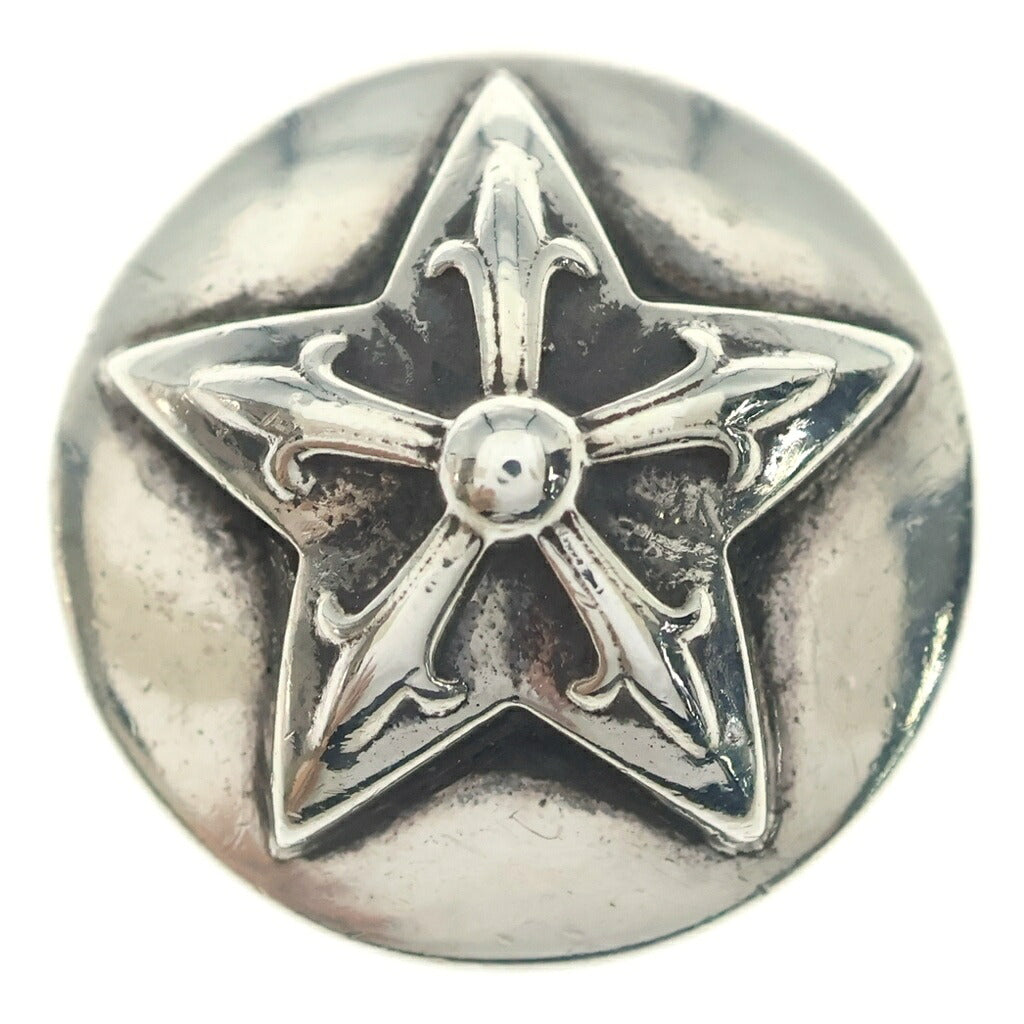CHROME HEARTS(クロムハーツ) HAIRBAND スターボール ヘアバンド ヘアゴムコンチョ シルバー BCA409