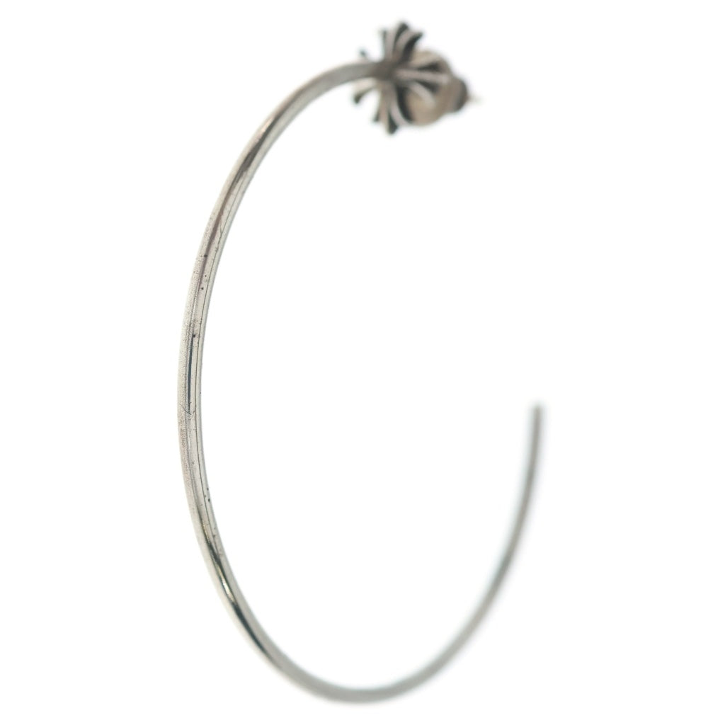 CHROME HEARTS(クロムハーツ) HOOP CH PLS CHプラス フープピアス シルバー