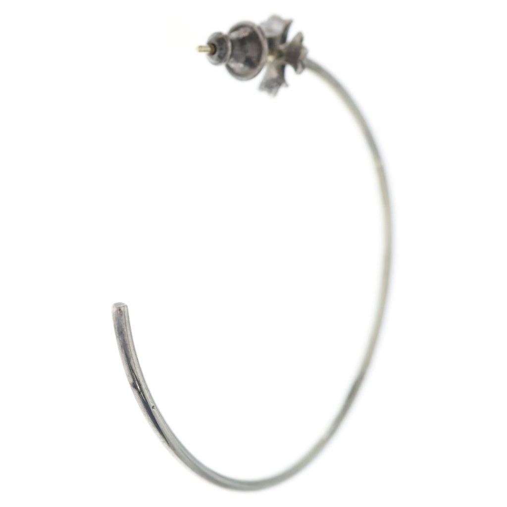CHROME HEARTS(クロムハーツ) HOOP CH PLS CHプラス フープピアス シルバー