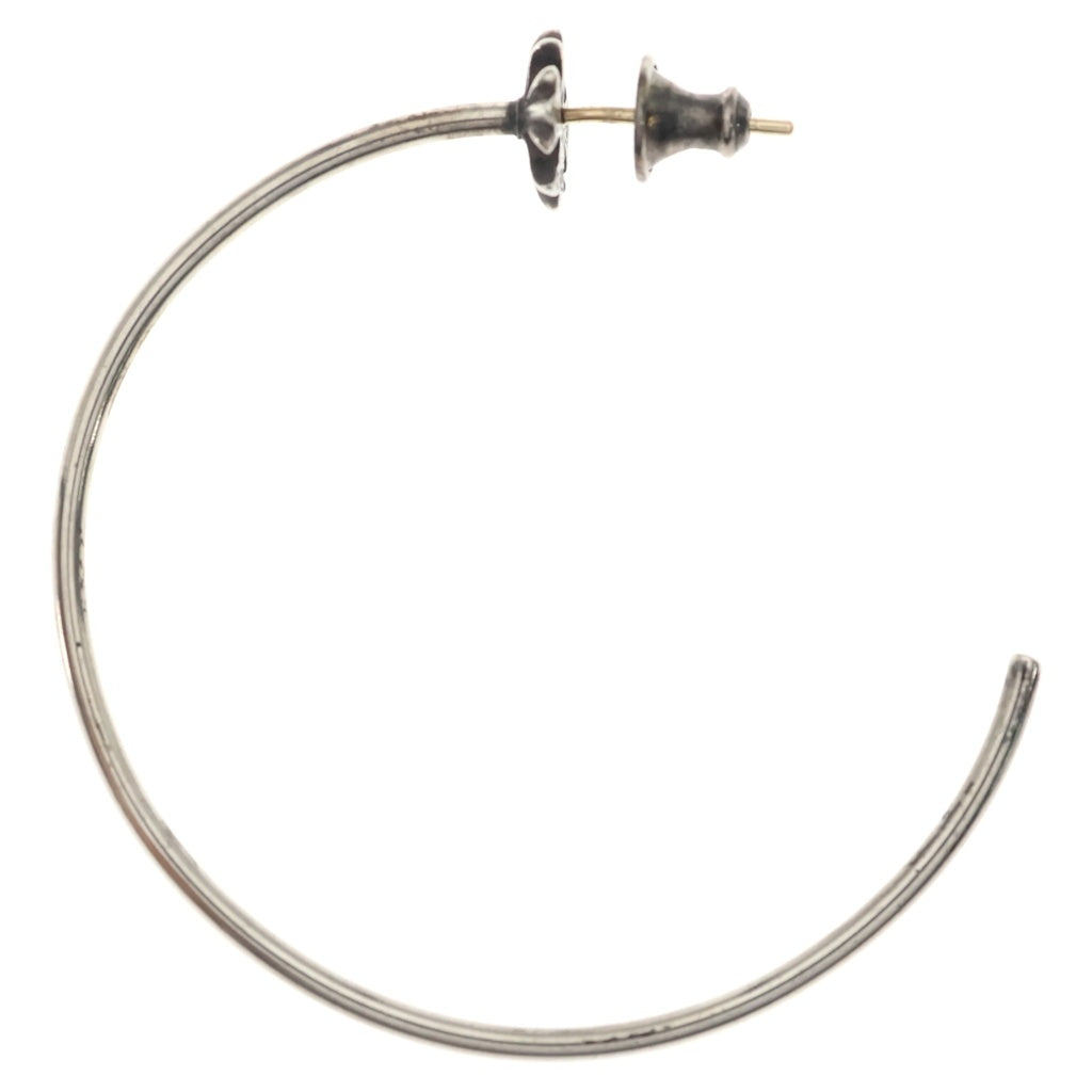 CHROME HEARTS(クロムハーツ) HOOP CH PLS CHプラス フープピアス シルバー