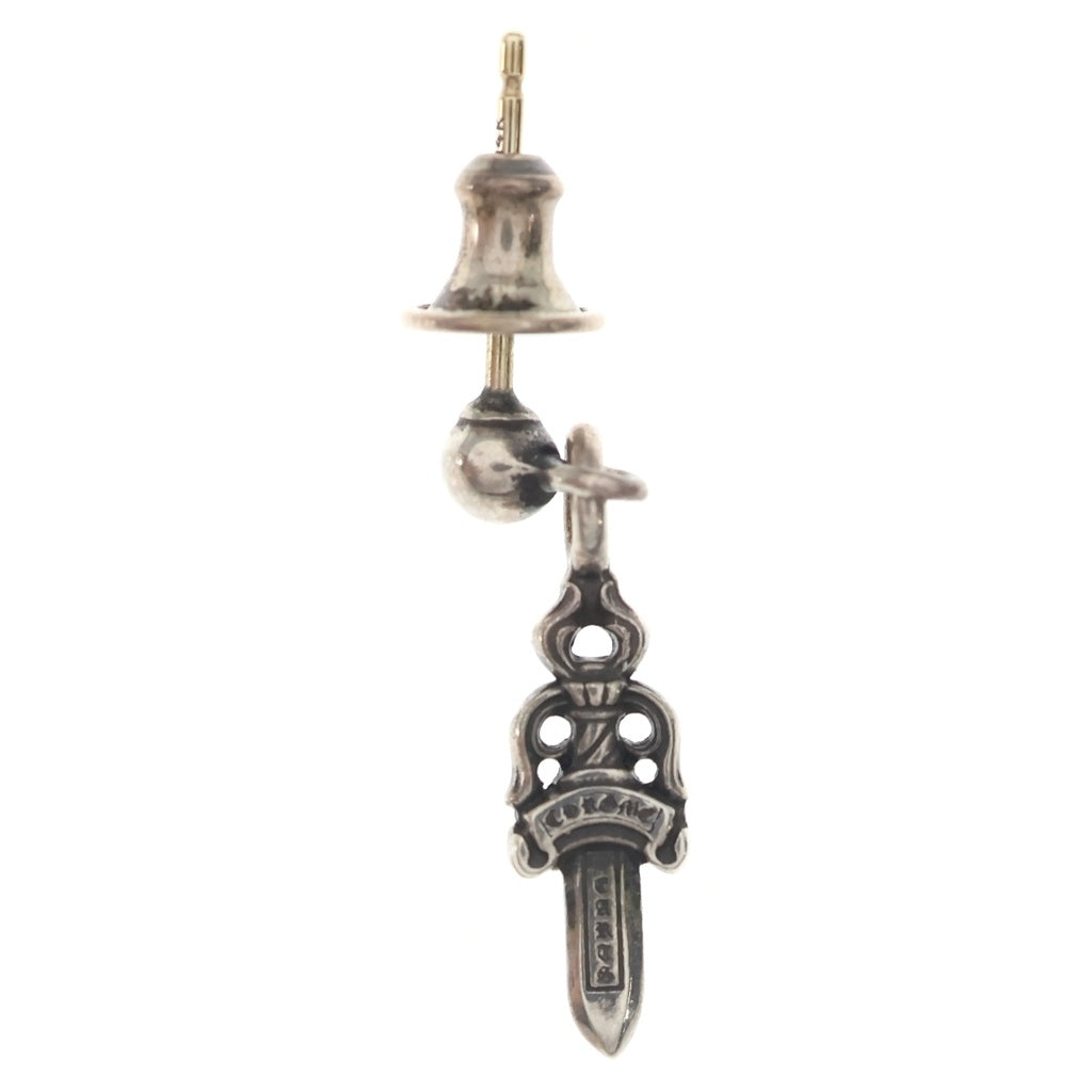 CHROME HEARTS(クロムハーツ) DRP STACK DAGGER スタックダガードロップピアス シルバー