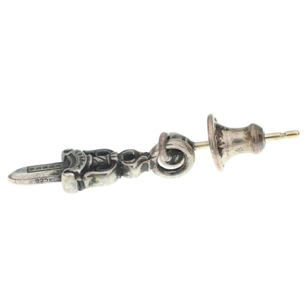 CHROME HEARTS(クロムハーツ) DRP STACK DAGGER スタックダガードロップピアス シルバー