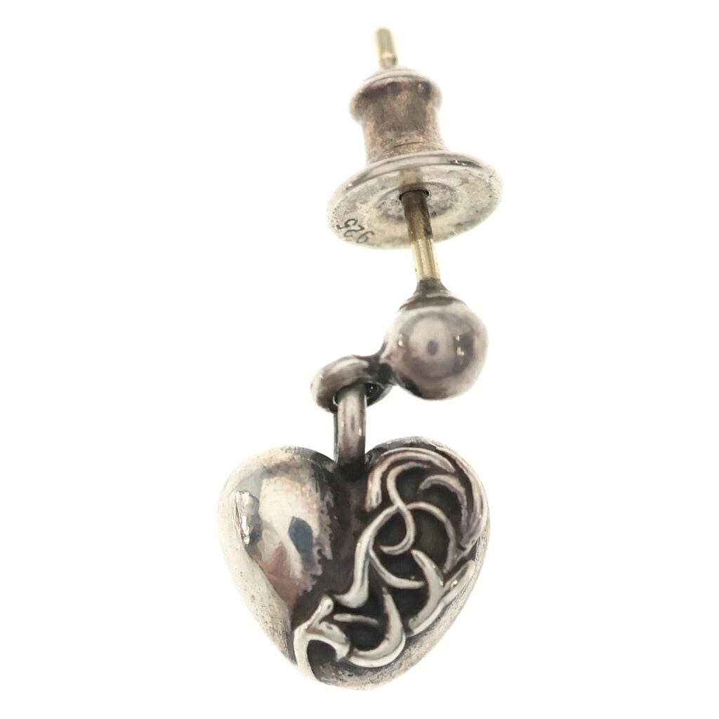 CHROME HEARTS(クロムハーツ) DRP HEART ハートドロップピアス シルバー