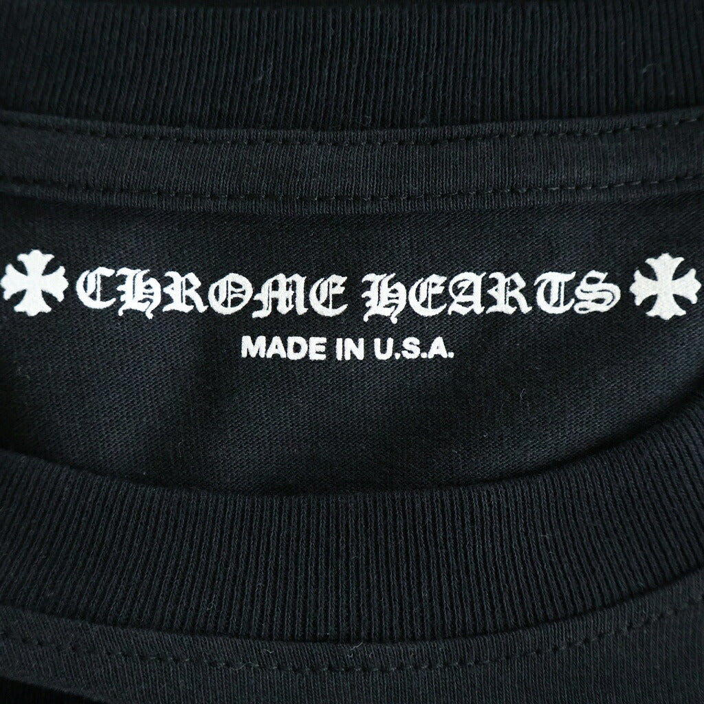 CHROME HEARTS(クロムハーツ) ×MATTY BOY Sex Records Link L/S Tee ×マッティボーイ セックスレコード リンク ロングスリーブ クルーネック長袖Tシャツカットソー ブラック