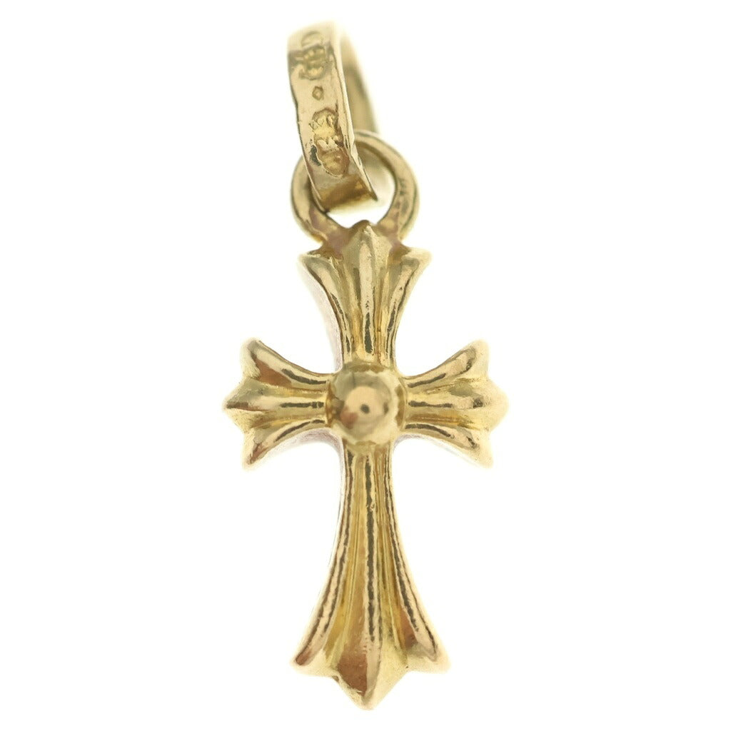 CHROME HEARTS(クロムハーツ) 22K CRS BBYFAT ベイビーファットクロス ペンダントトップ ゴールドBCA037