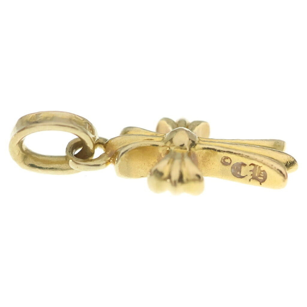 CHROME HEARTS(クロムハーツ) 22K CRS BBYFAT P/DIA ベイビーファットクロス PAVEダイヤ ペンダントトップ ゴールド BCA035
