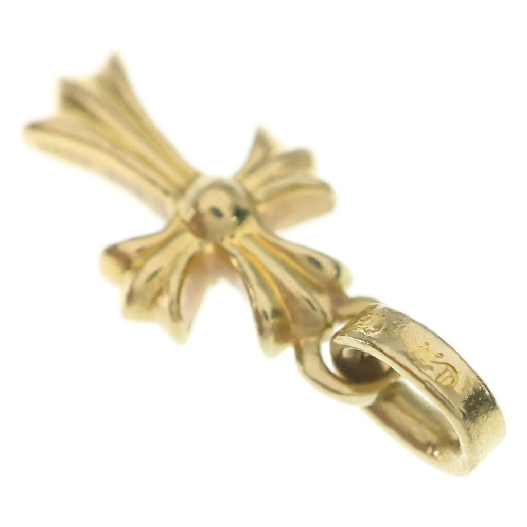 CHROME HEARTS(クロムハーツ) 22K CRS BBYFAT P/DIA ベイビーファットクロス PAVEダイヤ ペンダントトップ ゴールド BCA035