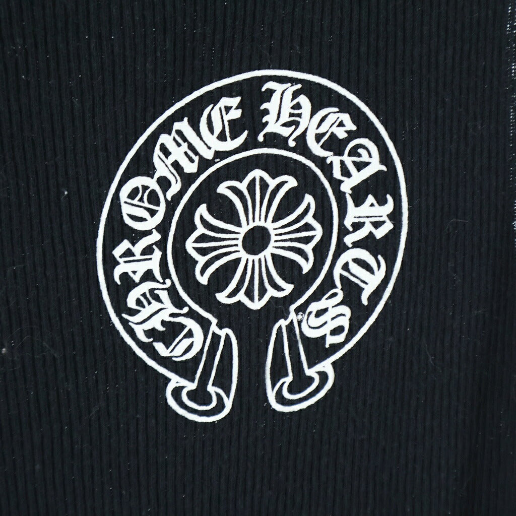 CHROME HEARTS(クロムハーツ) Horseshoe Logo Tank Top ホースシュー スクロールラベル タンクトップ ブラック