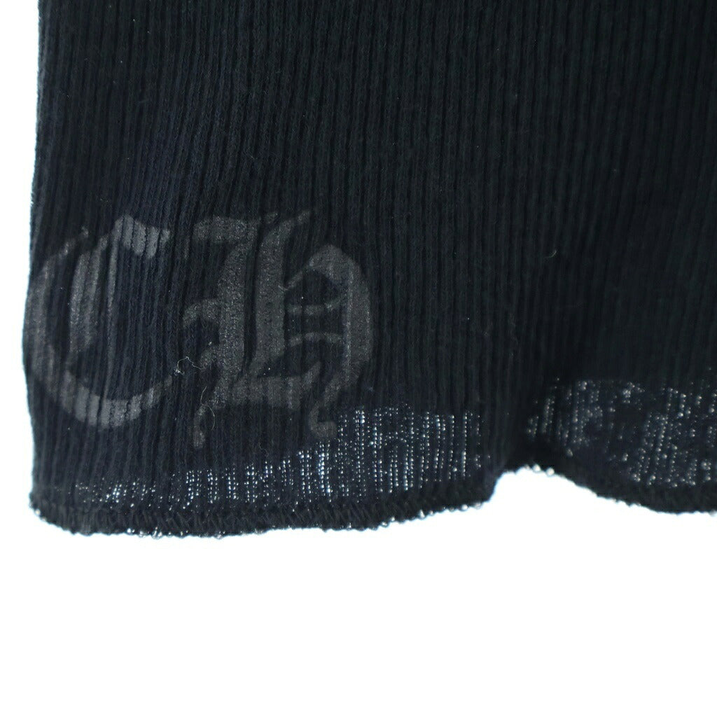CHROME HEARTS(クロムハーツ) Horseshoe Logo Tank Top ホースシュー スクロールラベル タンクトップ ブラック