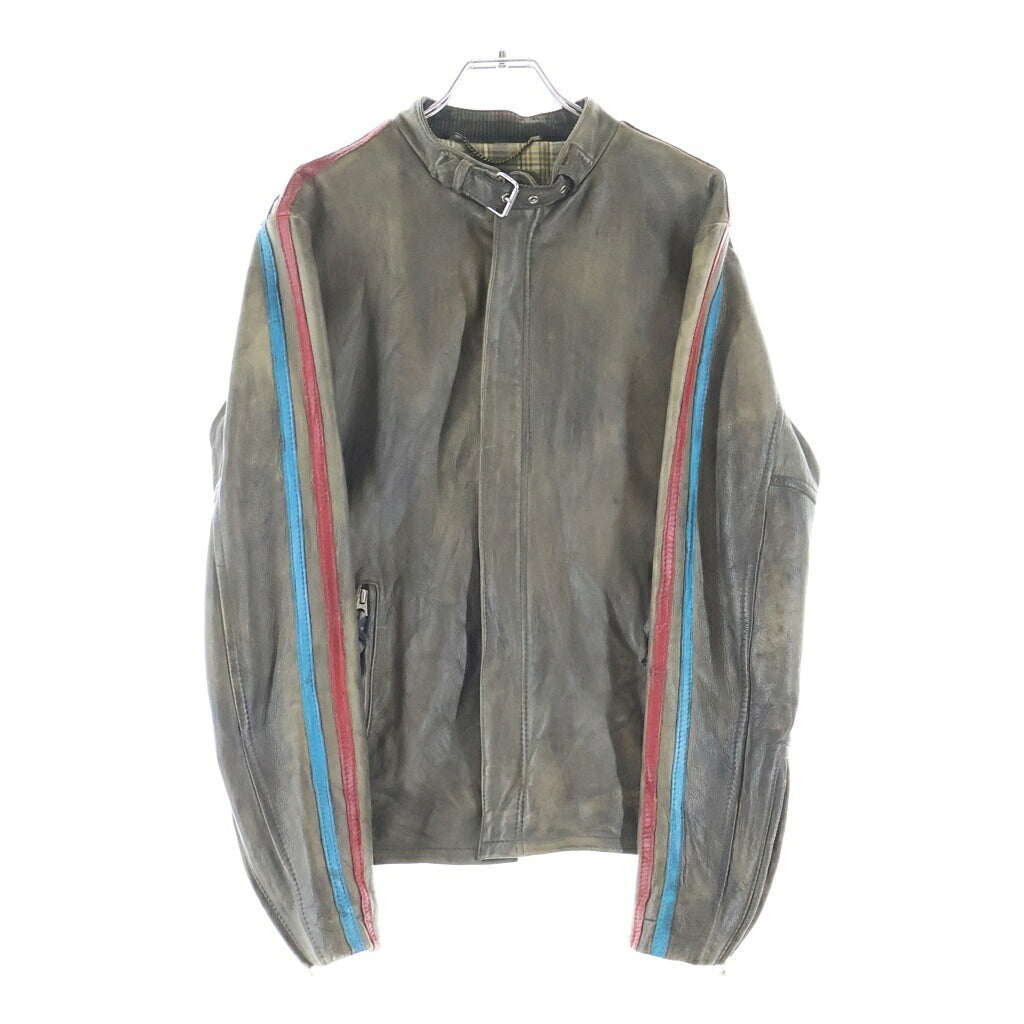 SCHOTT(ショット) CLASSIC RACER JACKET クラシック 裏地ネル カウレザーレーサージャケット ブラウン 3171010