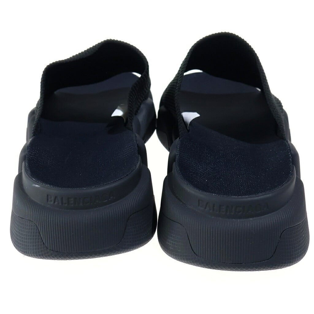 BALENCIAGA(バレンシアガ) Speed 2.0 スピード ロゴニット スライドサンダル ブラック 711453 W2DB1 1000