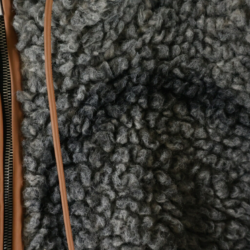 LOEWE(ロエベ) 24AW Anagram Jacket アナグラムロゴ フリース フーデッドジャケット グレー H526Y52J05