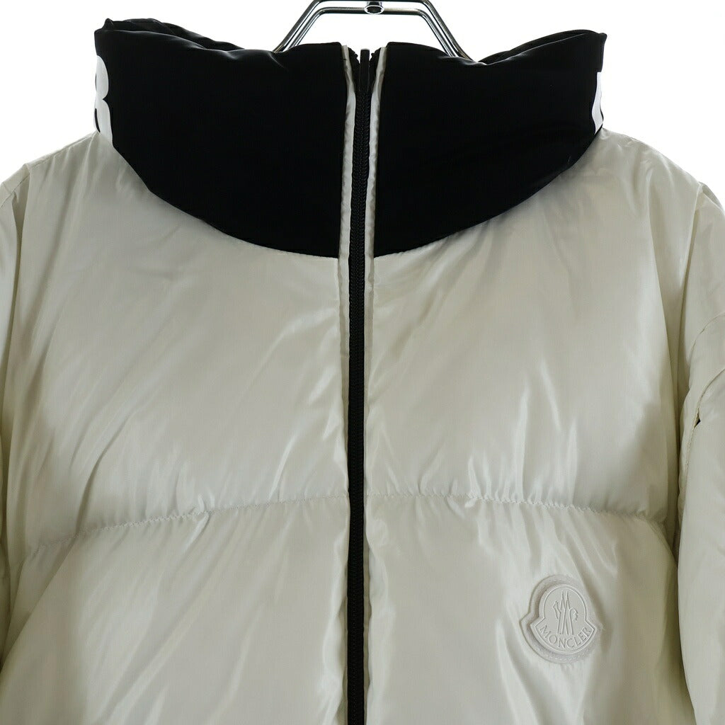 MONCLER GENIUS(モンクレール ジーニアス) 25AW ×A$AP Rocky Throttle ×エイサップロッキー ジップアップ リバーシブル ダウンジャケット ブラック/ホワイト K24041A00008 M6975