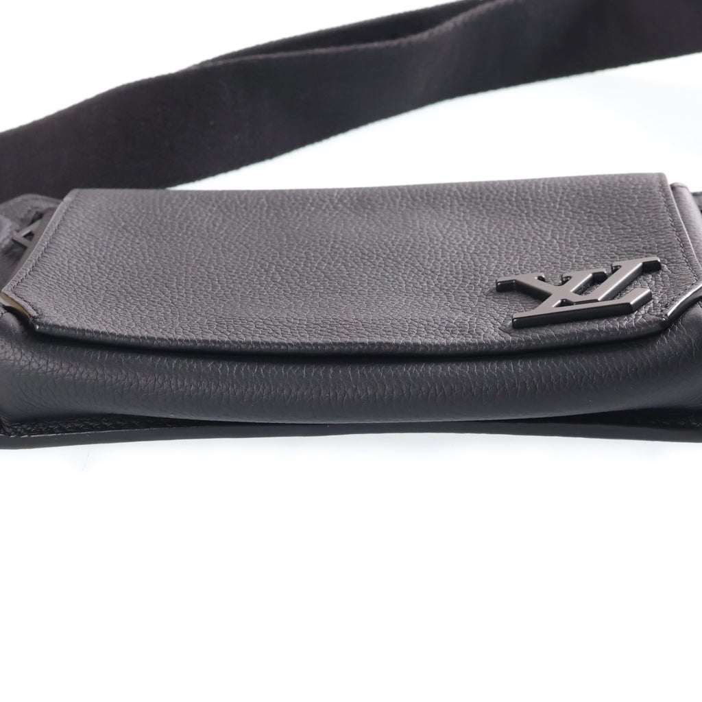 LOUIS VUITTON(ルイヴィトン) LVアエログラム テイクオフスリング ブラック ショルダーバッグ M57081 レディース