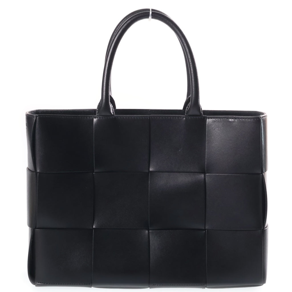 BOTTEGA VENETA(ボッテガヴェネタ) ARCO アルコスモール カーフスキン レザートートバック ブラック 766954VB1K08480 レディース