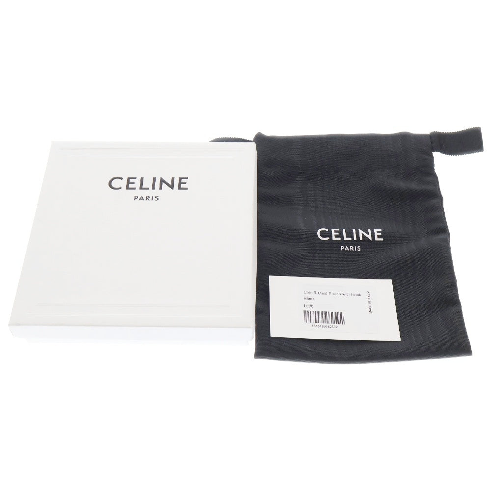 CELINE(セリーヌ) トリオンフ コインケース ブラウン×ブラック マカダム PVC×レザー