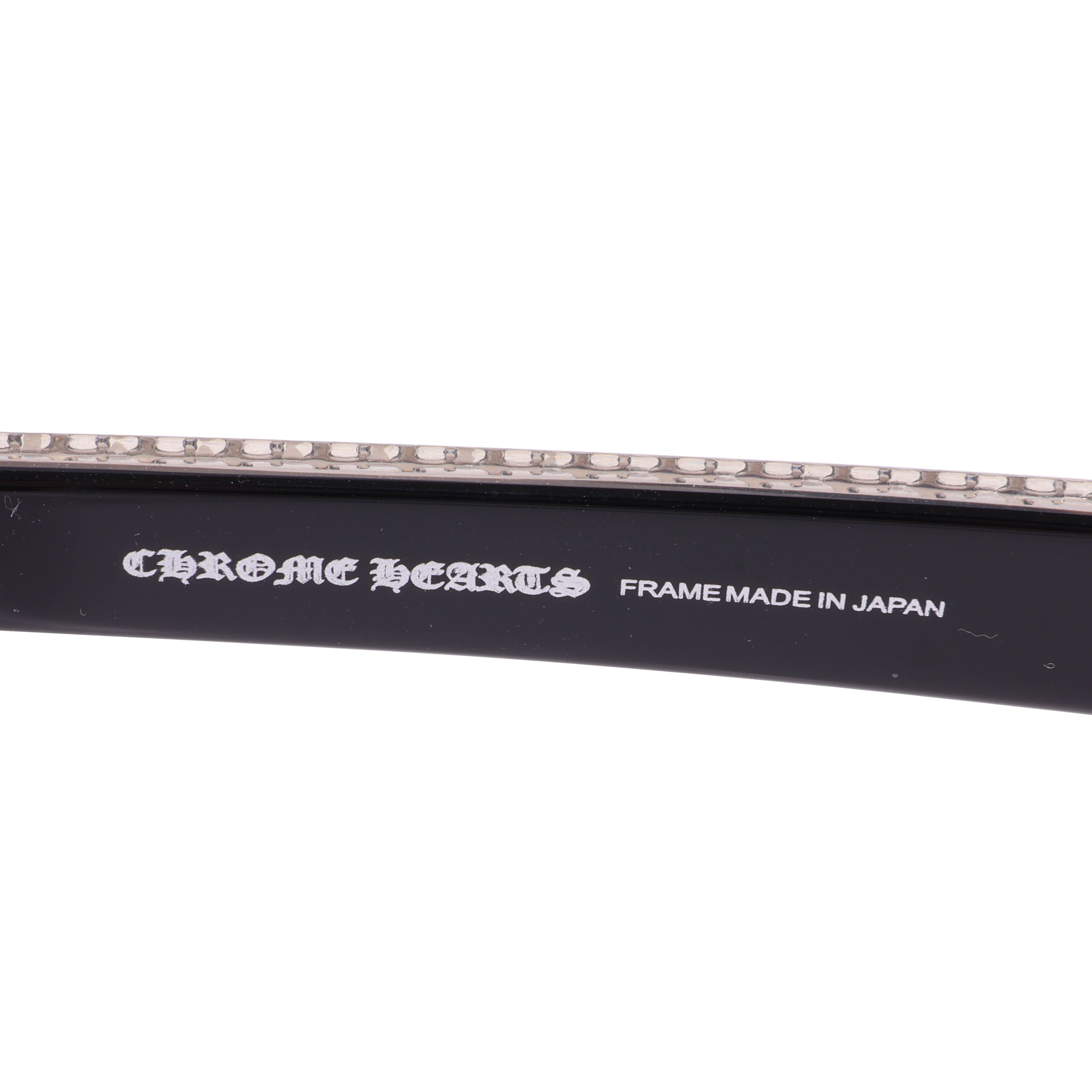 CHROME HEARTS(クロムハーツ) SEE YOU IN TEA シーユーインティー アイウェア ブラック サングラス 53□20-143