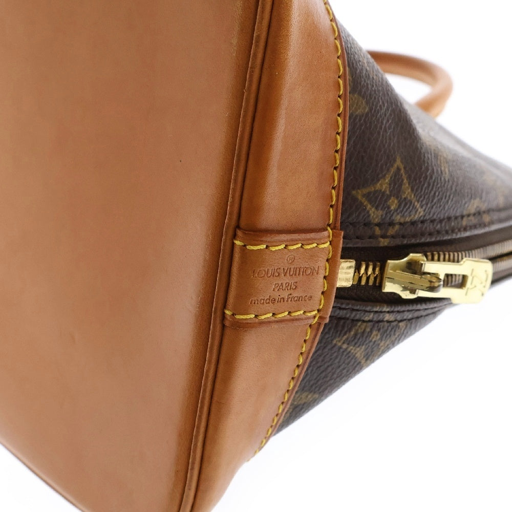 LOUIS VUITTON(ルイヴィトン) モノグラム アルマ ハンドバッグ ミニボストンバッグ ブラウン PVCレザー M51130