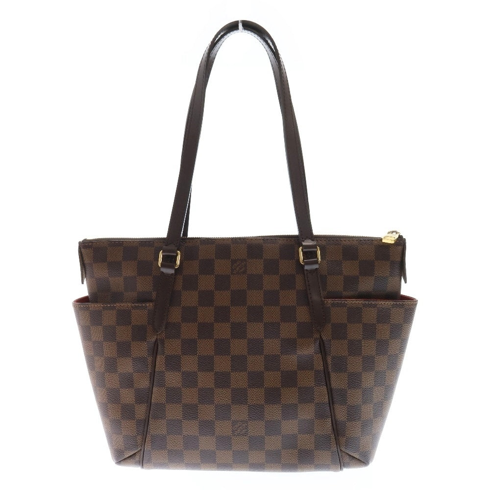 LOUIS VUITTON(ルイヴィトン) ダミエ トータリーPM レザー トートバッグ ブラウン レディース N41282
