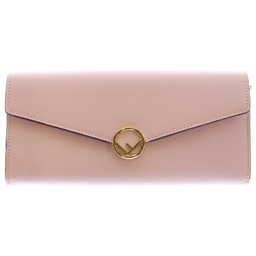 FENDI(フェンディ) コンチネンタル レザーロングウォレット 長財布 ピンク レディース 8M0251 A18B F0NVJ