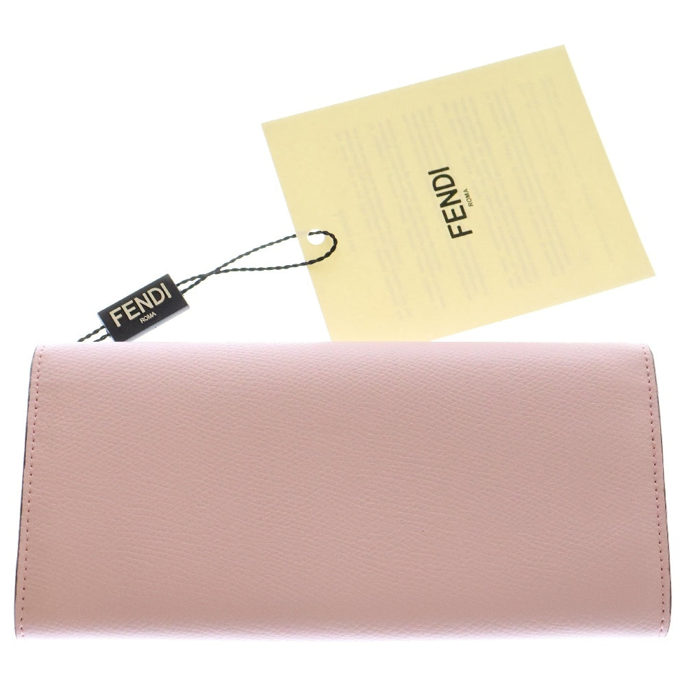 FENDI(フェンディ) コンチネンタル レザーロングウォレット 長財布 ピンク レディース 8M0251 A18B F0NVJ
