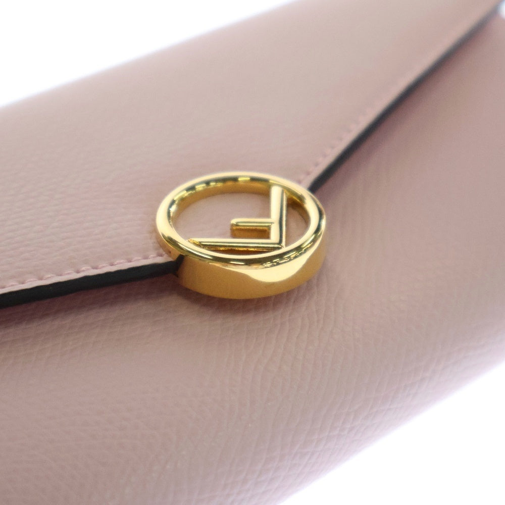 FENDI(フェンディ) コンチネンタル レザーロングウォレット 長財布 ピンク レディース 8M0251 A18B F0NVJ