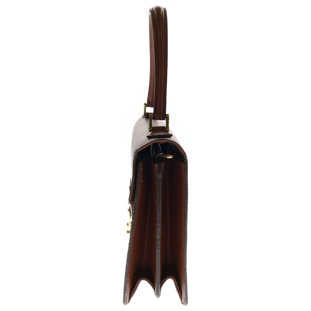 LOUIS VUITTON(ルイヴィトン) モノグラム コンコルド ハンドバッグ ワンショルダーバッグ ブラウン ゴールド金具 レザー×PVC M51190