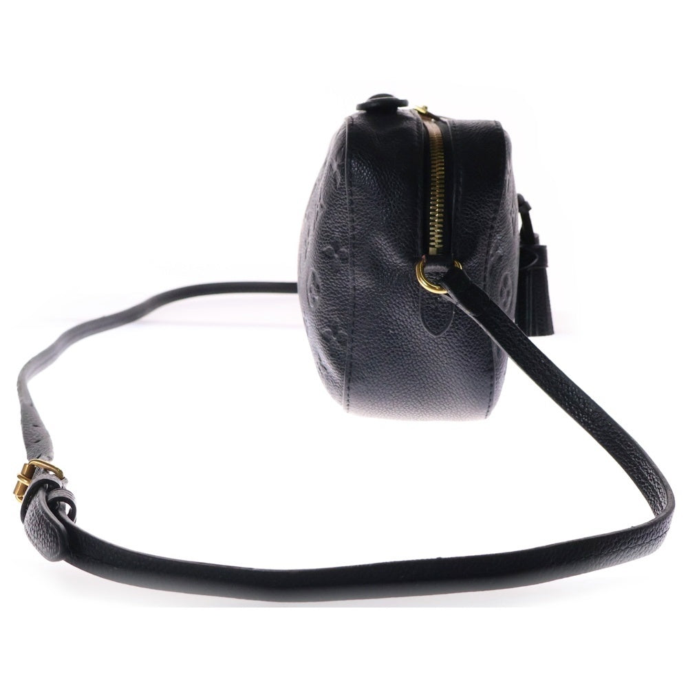LOUIS VUITTON(ルイヴィトン) モノグラム アンプラント サントンジュ レザー2WAY ハンドバッグ ショルダーバッグ ブラック M44593