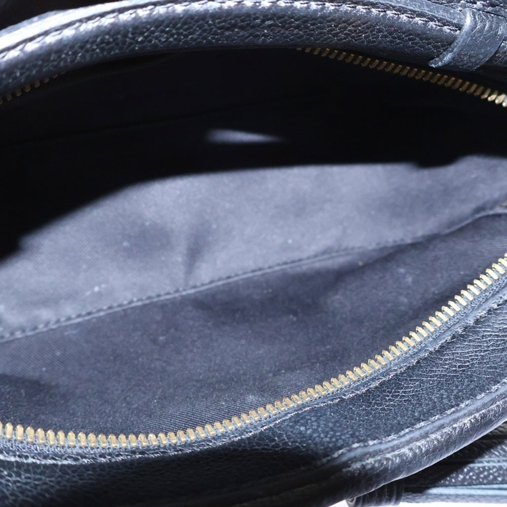 LOUIS VUITTON(ルイヴィトン) モノグラム アンプラント サントンジュ レザー2WAY ハンドバッグ ショルダーバッグ ブラック M44593