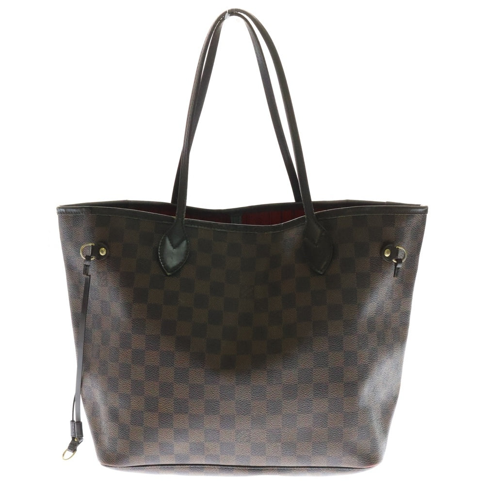 LOUIS VUITTON(ルイヴィトン) ダミエ エベヌ ネヴァーフルMM トートバッグ ハンドバッグ ブラウン ゴールド金具 N51105