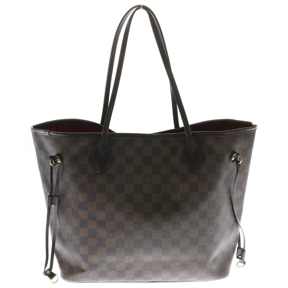 LOUIS VUITTON(ルイヴィトン) ダミエ エベヌ ネヴァーフルMM トートバッグ ハンドバッグ ブラウン ゴールド金具 N51105