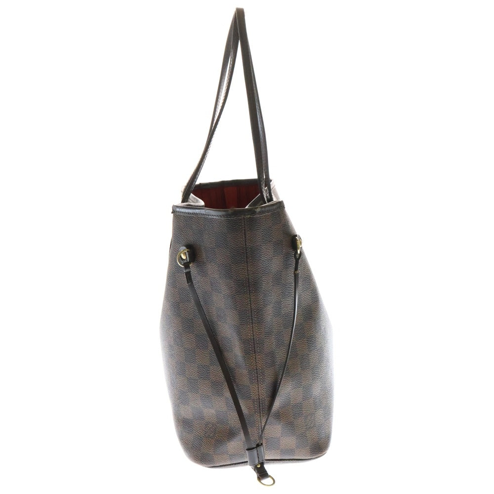 LOUIS VUITTON(ルイヴィトン) ダミエ エベヌ ネヴァーフルMM トートバッグ ハンドバッグ ブラウン ゴールド金具 N51105