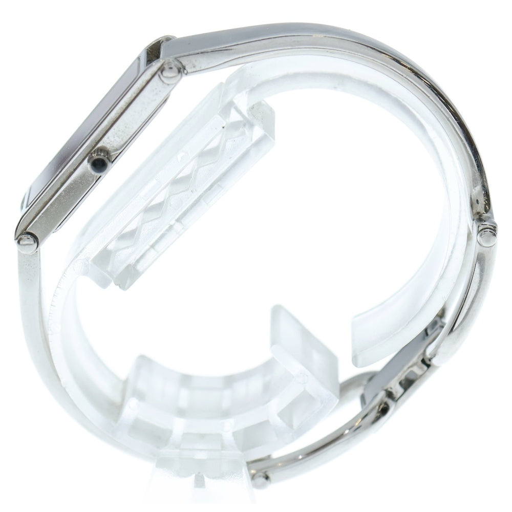 GUCCI(グッチ) ピンク文字盤 クォーツ バングルウォッチ ステンレスウォッチ 腕時計 シルバー/ピンク SS/QZ 1500L