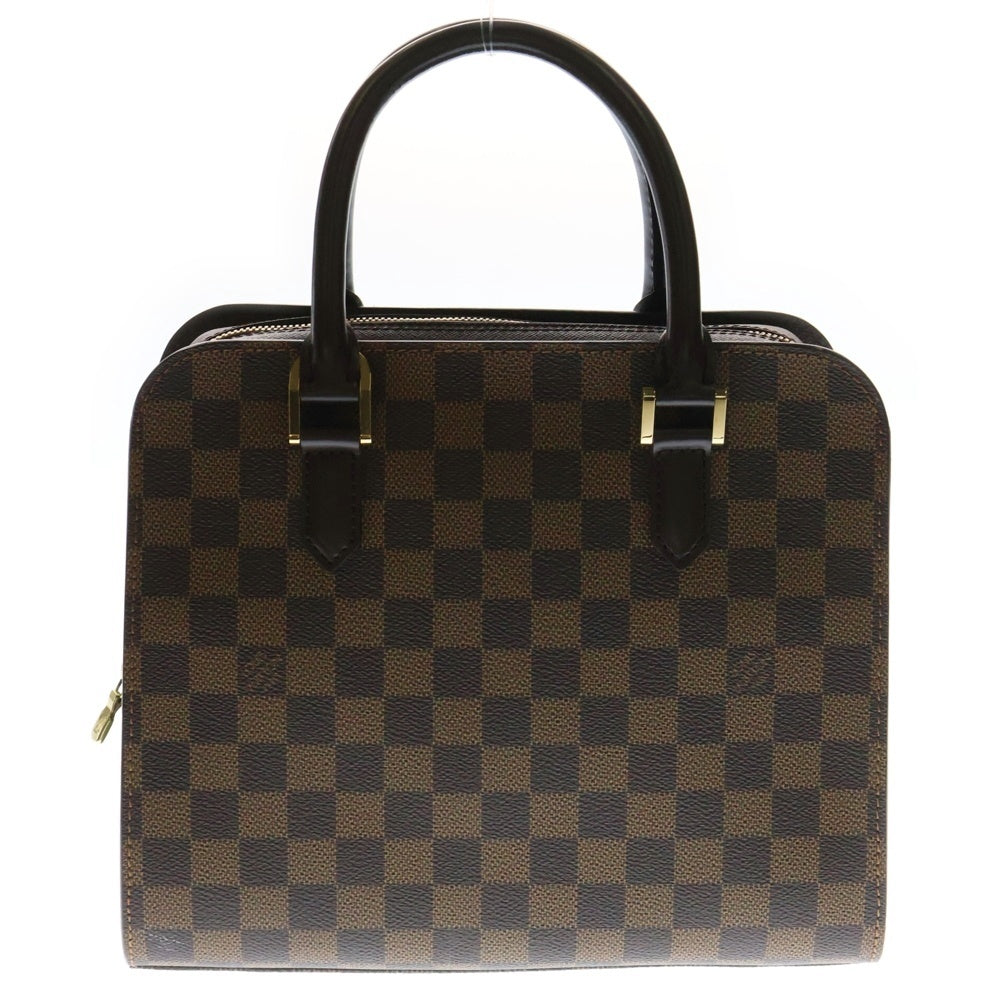 LOUIS VUITTON(ルイヴィトン) ダミエ トリアナ ハンドバッグ PVC レザー ブラウン N51155 VI0062