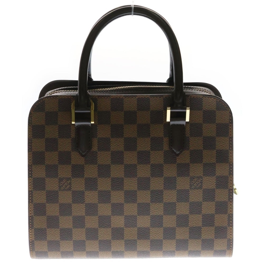 LOUIS VUITTON(ルイヴィトン) ダミエ トリアナ ハンドバッグ PVC レザー ブラウン N51155 VI0062