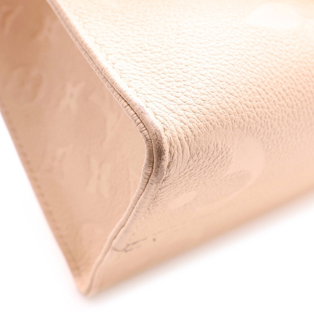 LOUIS VUITTON(ルイヴィトン) モノグラム・アンプラント オンザゴーPM 2wayハンドバッグ ショルダーバッグ ベージュ レザー RFID M46569