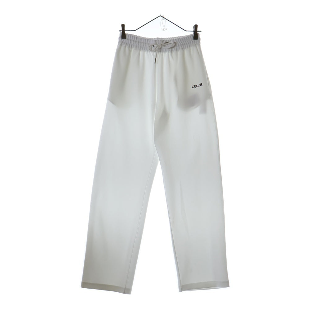 CELINE(セリーヌ) Embroidered Sweat Jogger Pants エンブロイダリー スウェットジョガーパンツ ホワイト 2Z062052H