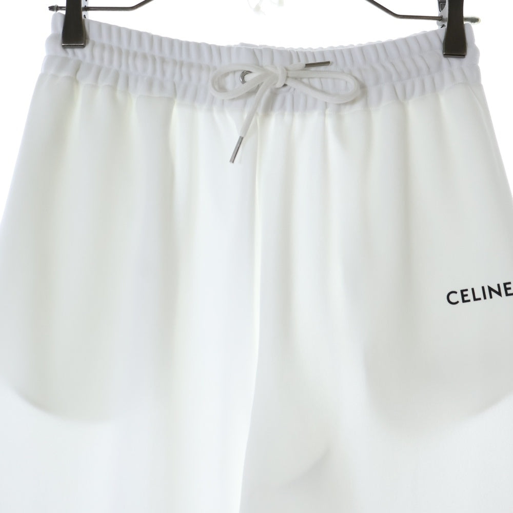 CELINE(セリーヌ) Embroidered Sweat Jogger Pants エンブロイダリー スウェットジョガーパンツ ホワイト 2Z062052H