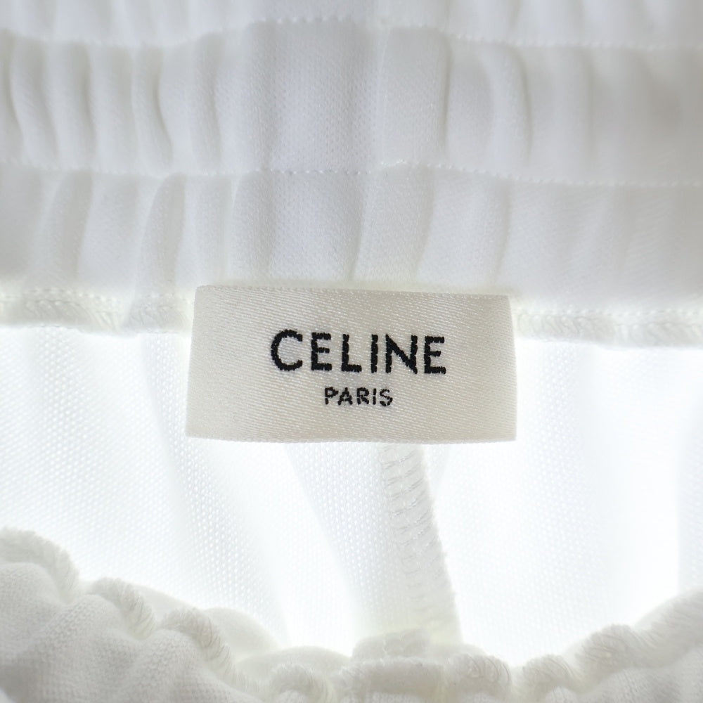 CELINE(セリーヌ) Embroidered Sweat Jogger Pants エンブロイダリー スウェットジョガーパンツ ホワイト 2Z062052H