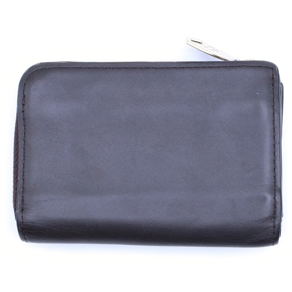 Paul Smith(ポールスミス) コインケース キーリング キーホルダー キーケース ブラウン ゴールド金具 レザー