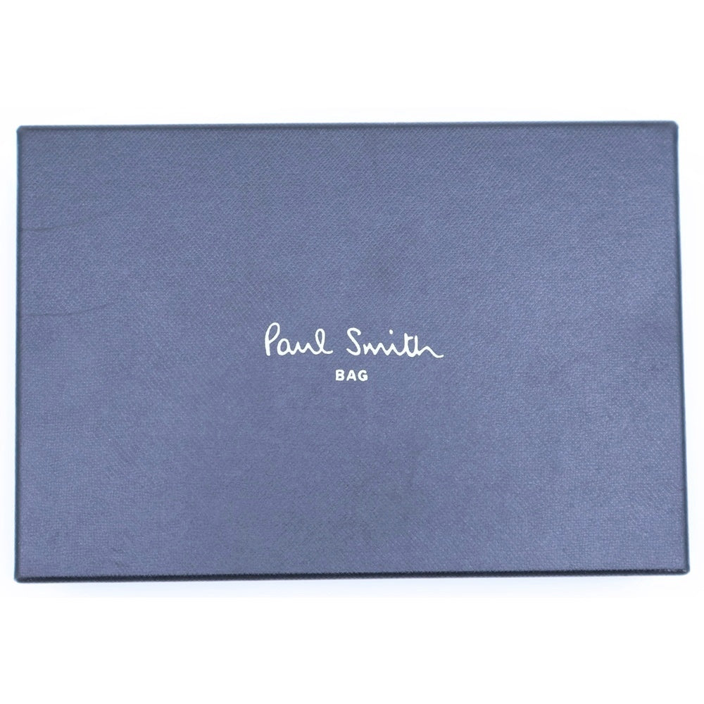 Paul Smith(ポールスミス) コインケース キーリング キーホルダー キーケース ブラウン ゴールド金具 レザー