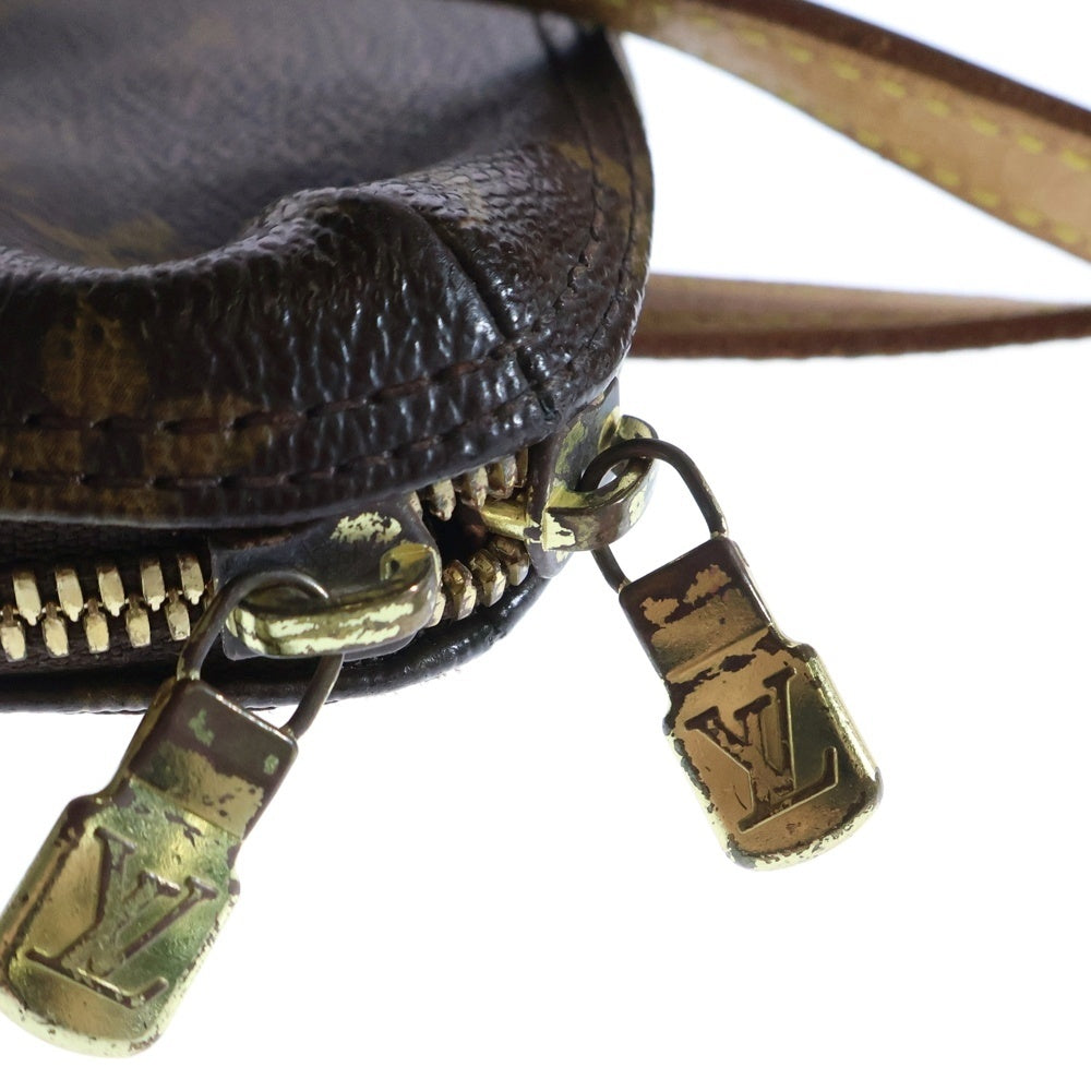 LOUIS VUITTON(ルイヴィトン) クーサンGM モノグラム PVC レザー ハンド ショルダーバッグ ゴールド金具 ブラウン M51141