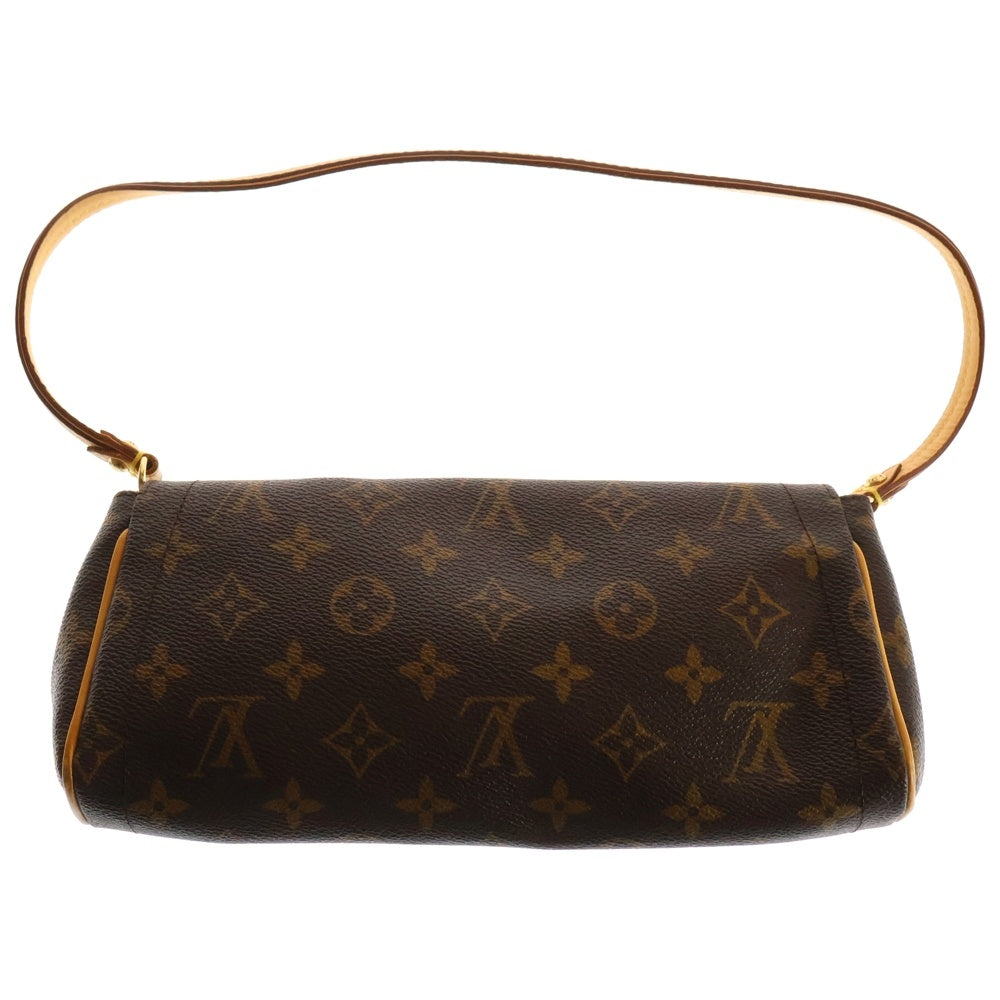 LOUIS VUITTON(ルイヴィトン) ポシェットビバリー モノグラム PVC レザー ハンド ワンショルダーバッグ ゴールド金具 ブラウン M40122
