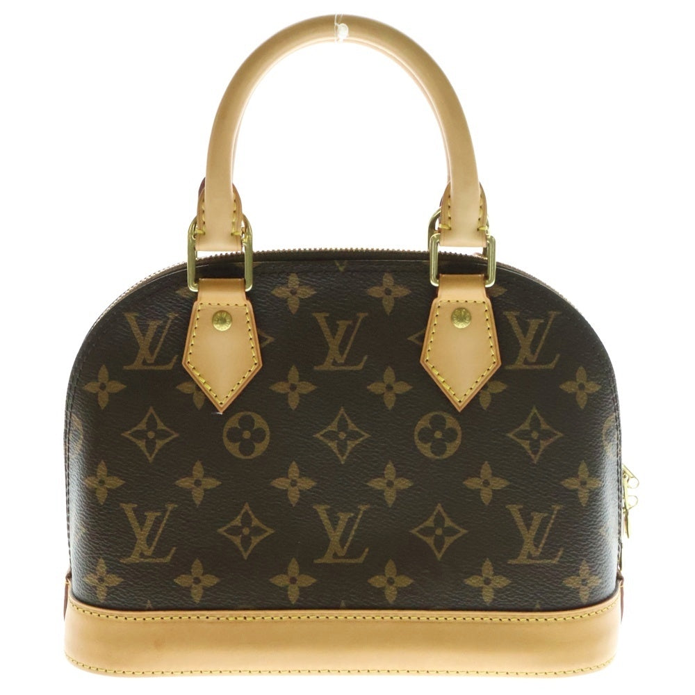 LOUIS VUITTON(ルイヴィトン) モノグラム アルマBB 2WAY レザーハンドバッグ ショルダーバッグ ブラウン レディース M53152