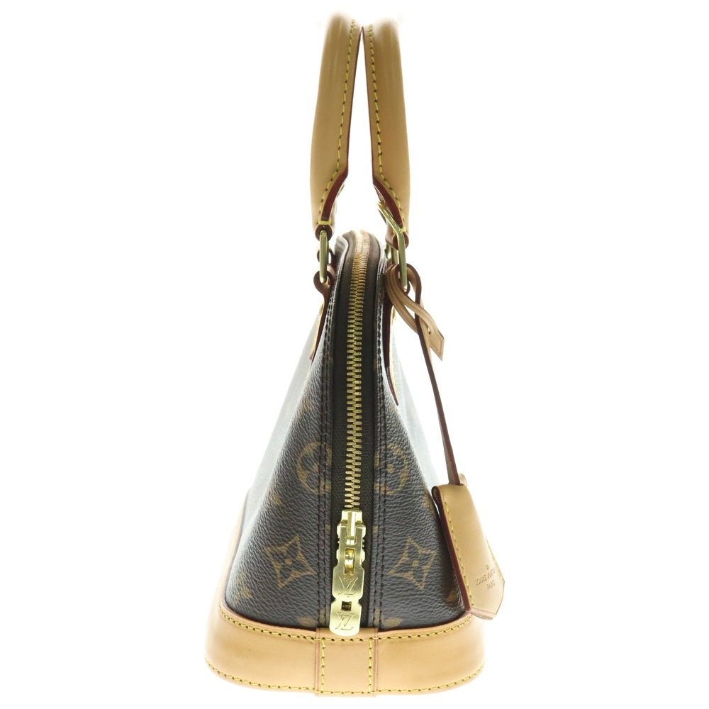 LOUIS VUITTON(ルイヴィトン) モノグラム アルマBB 2WAY レザーハンドバッグ ショルダーバッグ ブラウン レディース M53152
