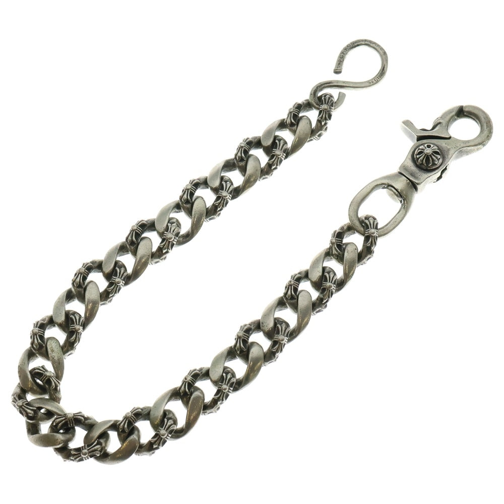 CHROME HEARTS(クロムハーツ) FANCY SHORT-S/1クリップショートファンシー ウォレットチェーン シルバー BCA076