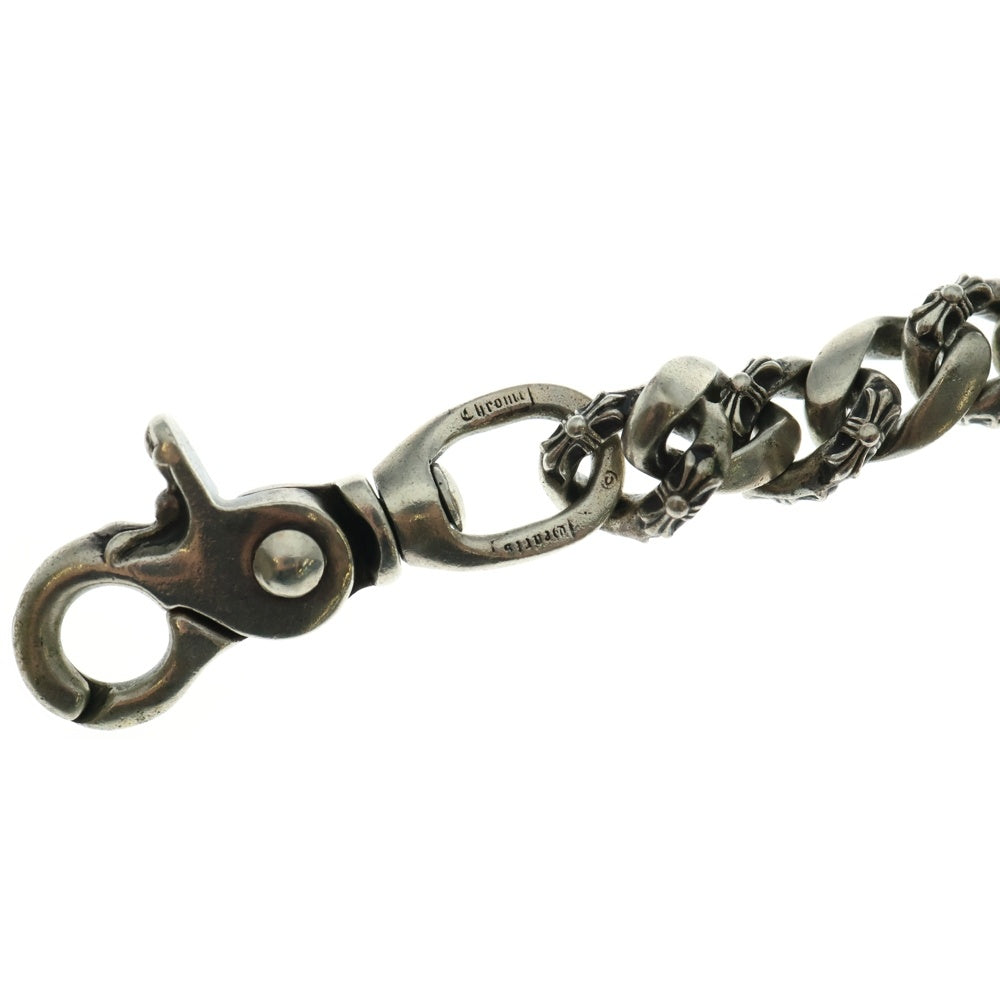 CHROME HEARTS(クロムハーツ) FANCY SHORT-S/1クリップショートファンシー ウォレットチェーン シルバー BCA076