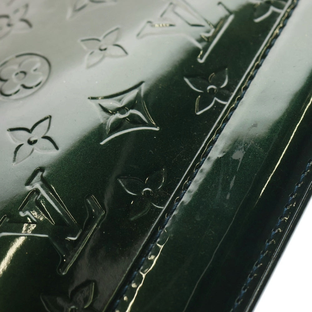 LOUIS VUITTON(ルイヴィトン) アルマGM モノグラム ヴェルニ パテントレザー ハンド トートバッグ ゴールド金具 グリーン M93682